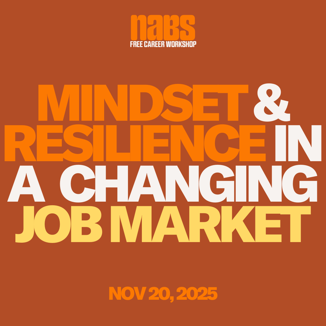 Workshop: Mindset & Resilience in Today’s Constantly Changing Job Market