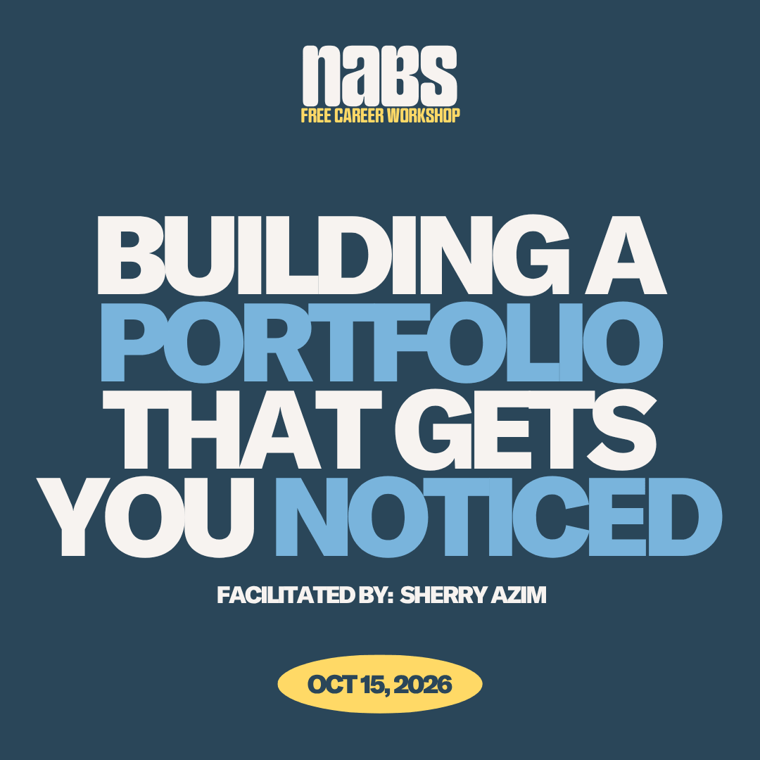 FREE CAREER WORKSHOP: Building a Portfolio That Gets You Noticed